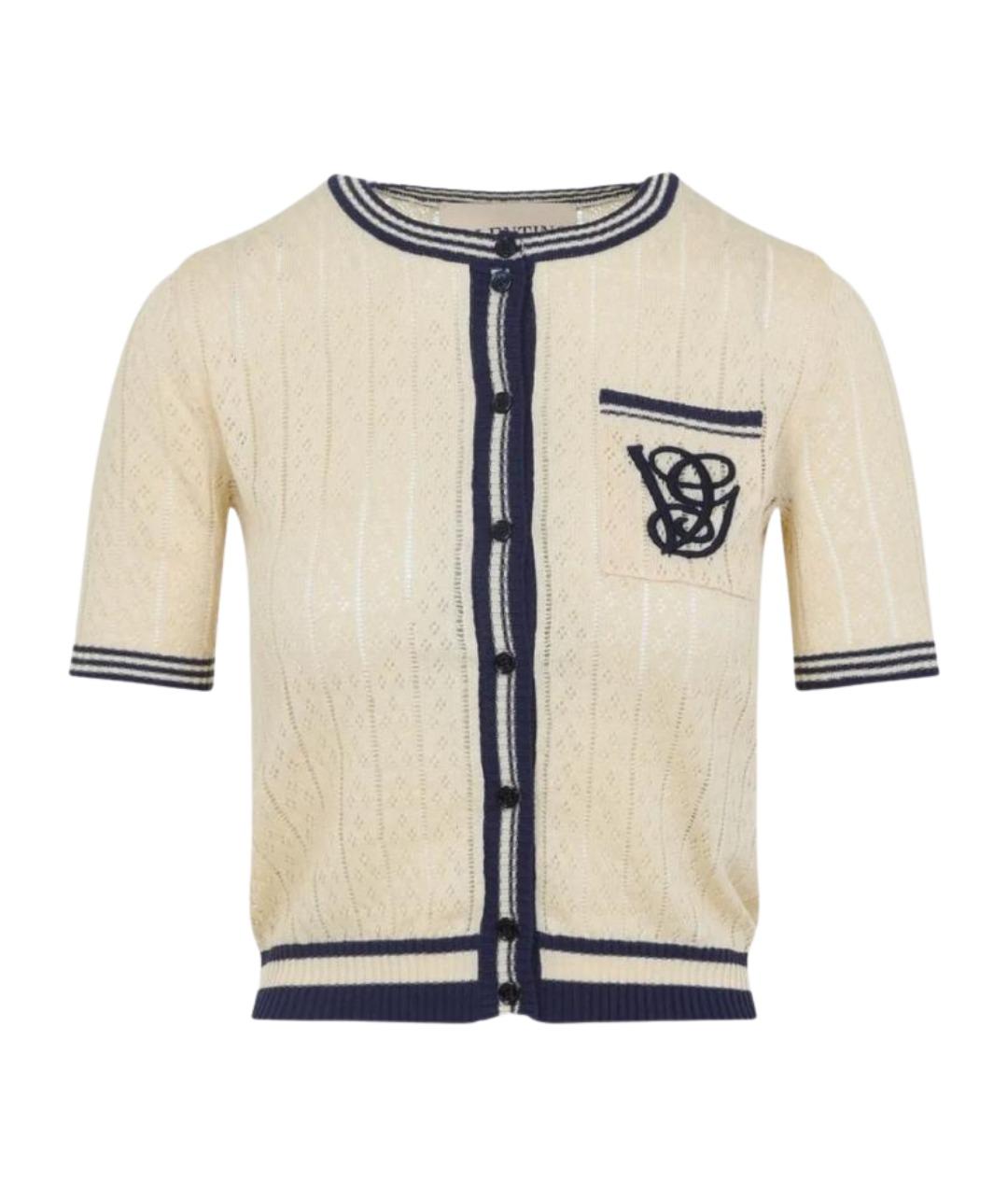 VALENTINO Бежевый джемпер / свитер, фото 1