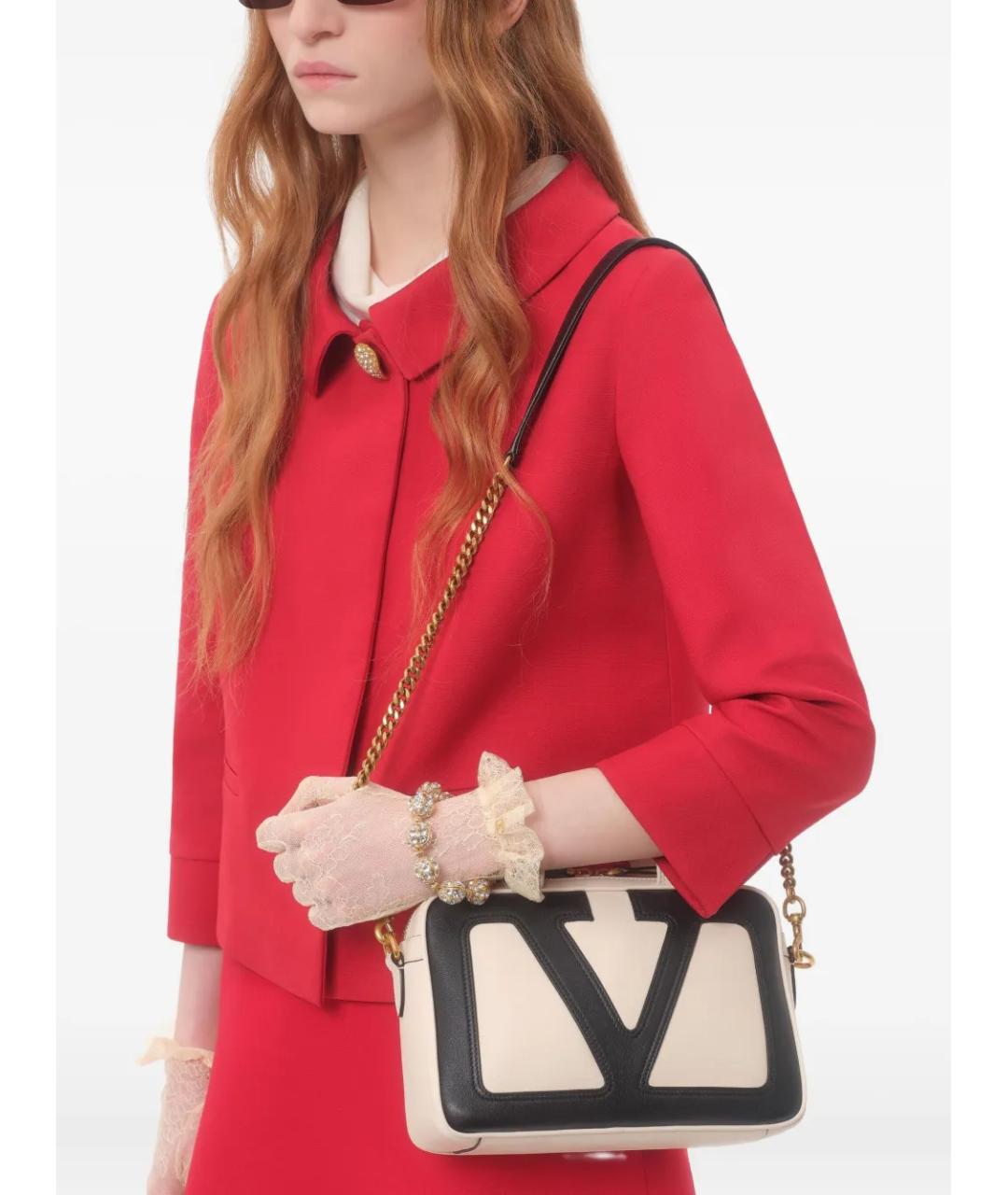 VALENTINO Красный шерстяной жакет/пиджак, фото 5