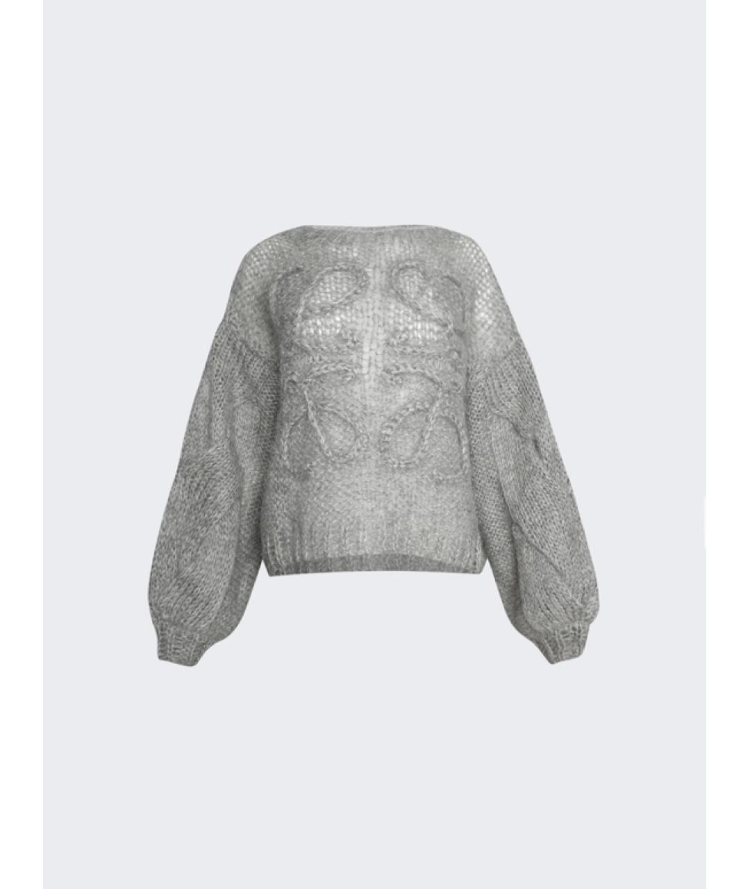 LOEWE Серый джемпер / свитер, фото 6