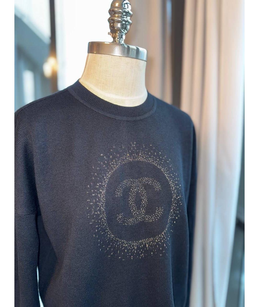 CHANEL Черный джемпер / свитер, фото 3