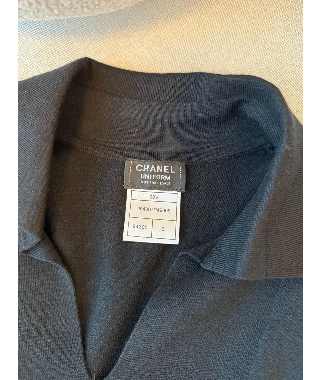CHANEL Черный джемпер / свитер, фото 4