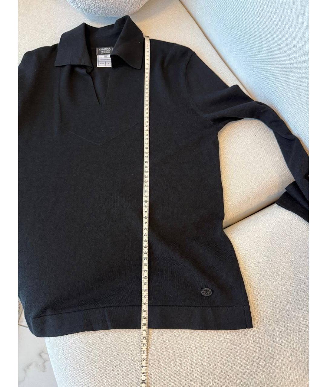 CHANEL Черный джемпер / свитер, фото 8