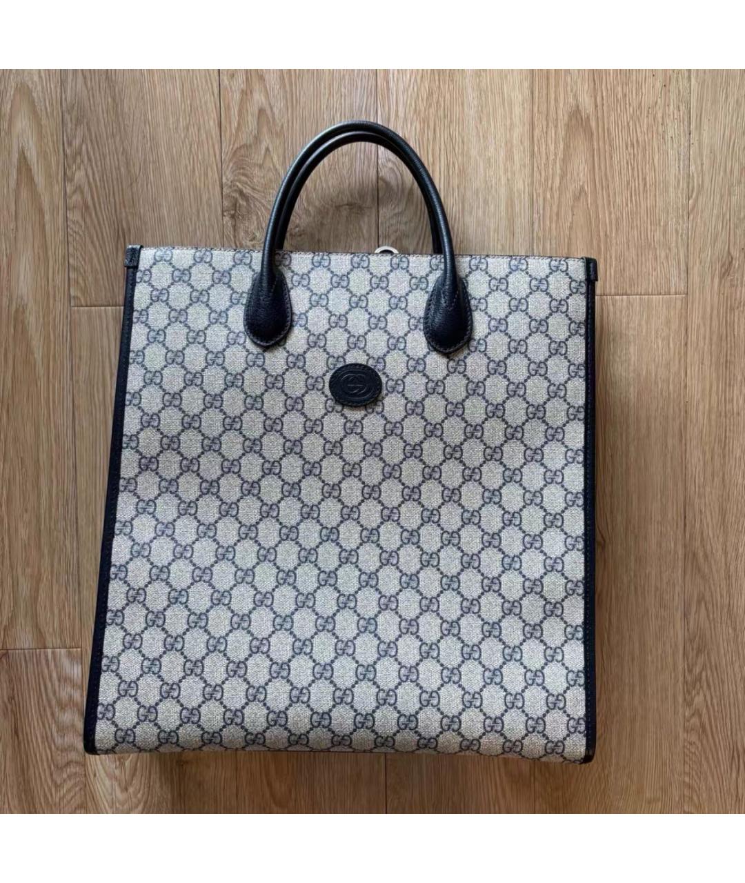 GUCCI Кожаная сумка тоут, фото 2