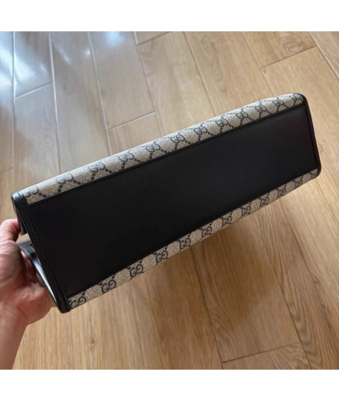 GUCCI Кожаная сумка тоут, фото 6