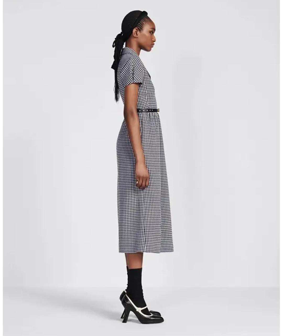 CHRISTIAN DIOR Черное повседневное платье, фото 4