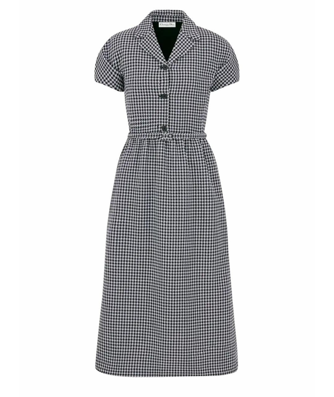 CHRISTIAN DIOR Черное повседневное платье, фото 1