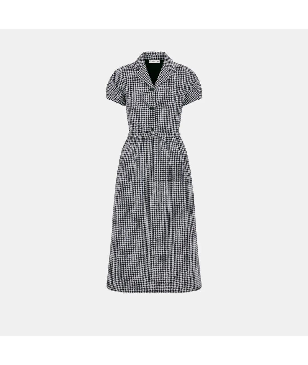 CHRISTIAN DIOR Черное повседневное платье, фото 6