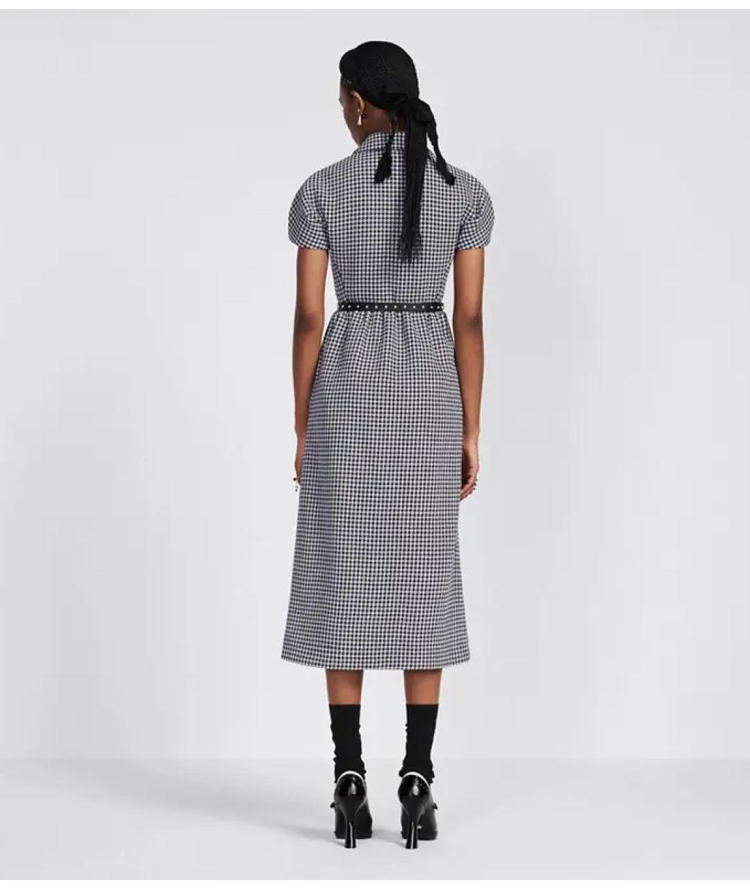 CHRISTIAN DIOR Черное повседневное платье, фото 5