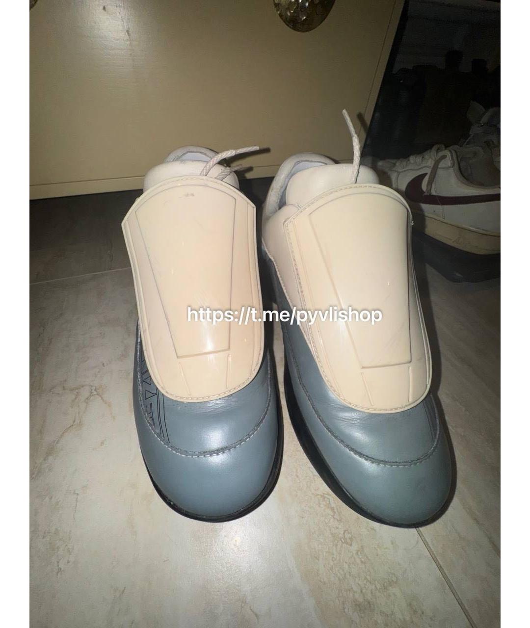 RAF SIMONS Мульти кожаные низкие кроссовки / кеды, фото 2