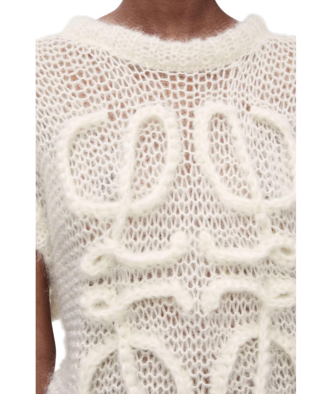 LOEWE Белая жилетка, фото 5