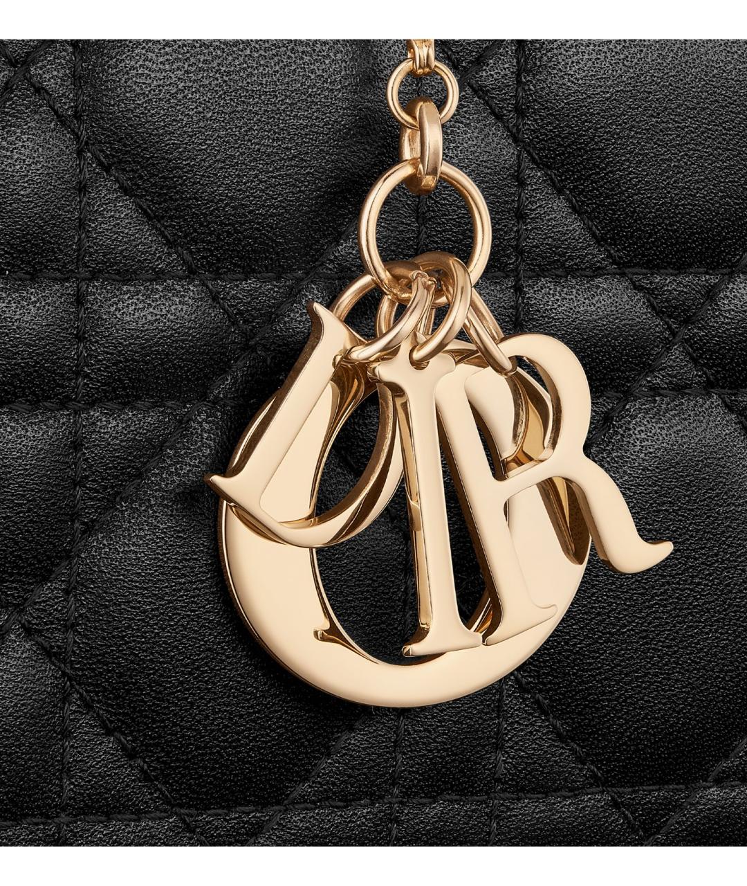 CHRISTIAN DIOR Черный кожаный кошелек, фото 5