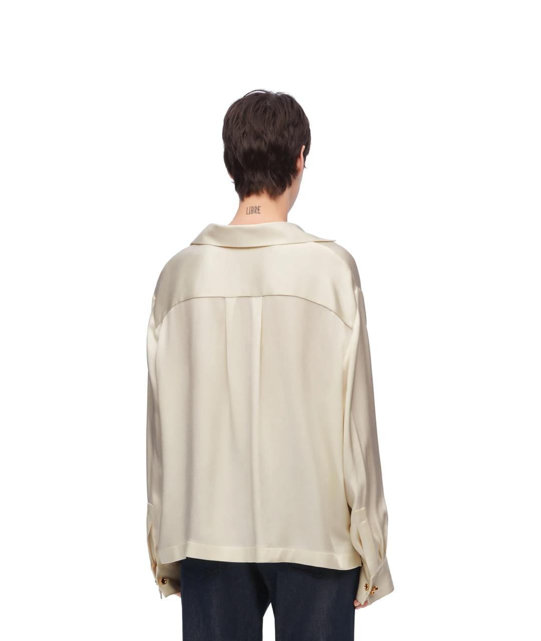 LOEWE Белая блузы, фото 3