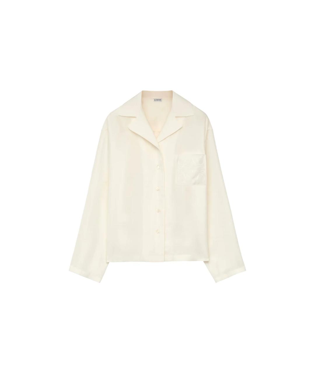 LOEWE Белая блузы, фото 6
