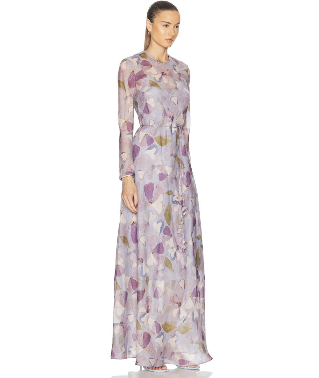 ZIMMERMANN Фиолетовое платье, фото 4