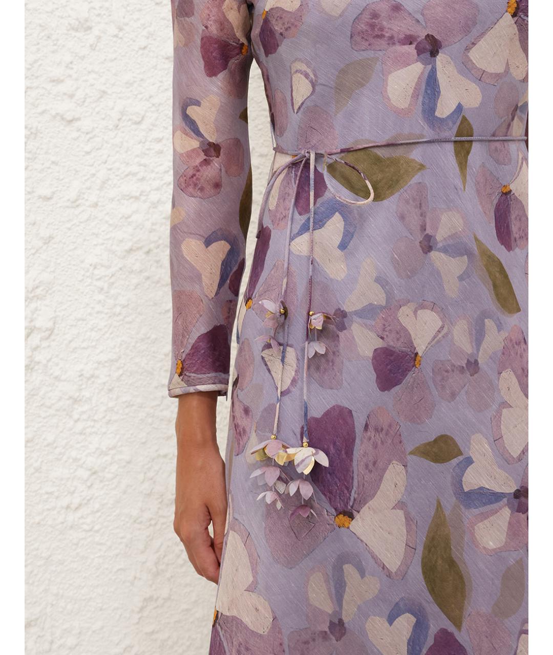 ZIMMERMANN Фиолетовое платье, фото 2
