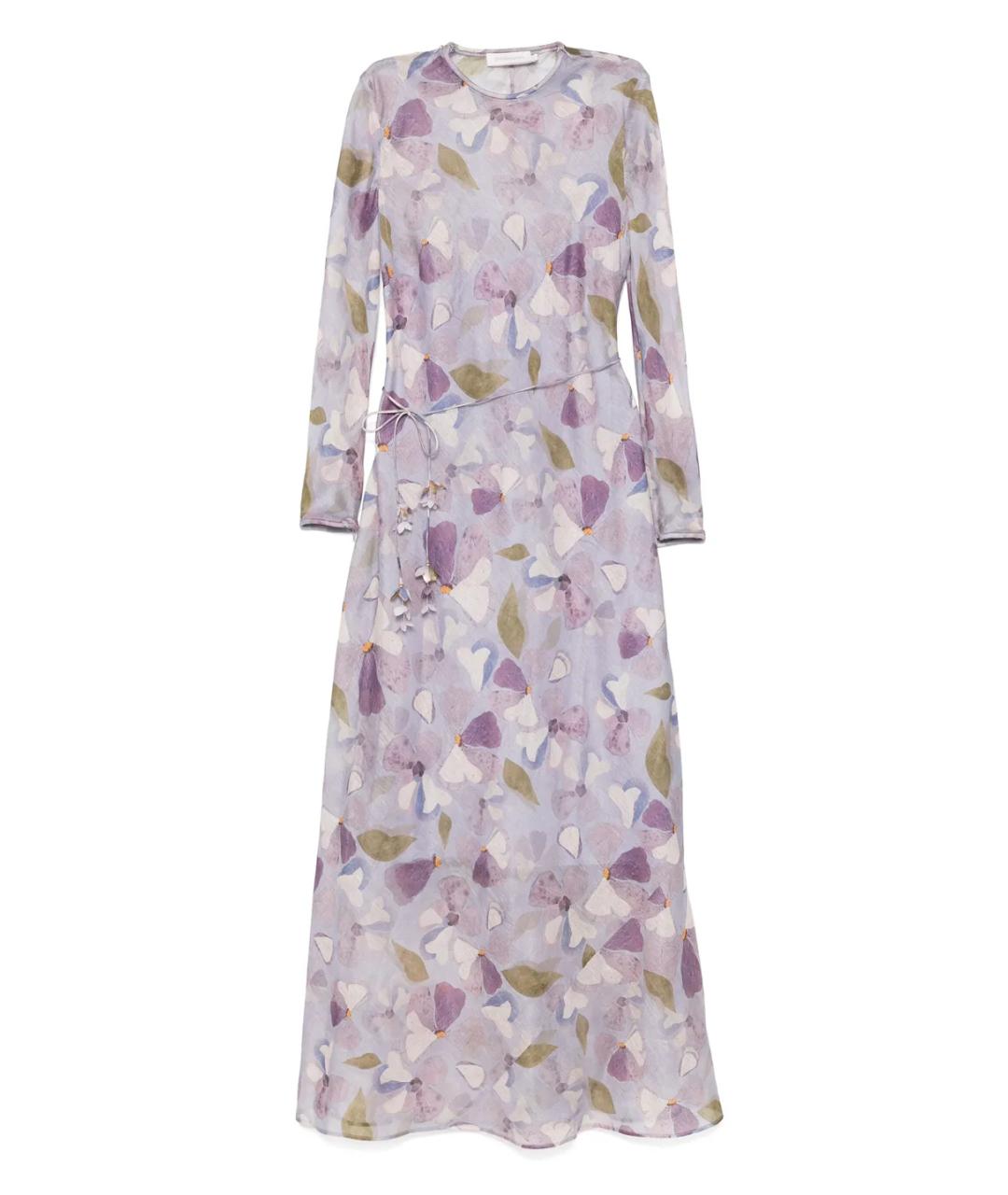 ZIMMERMANN Фиолетовое платье, фото 1