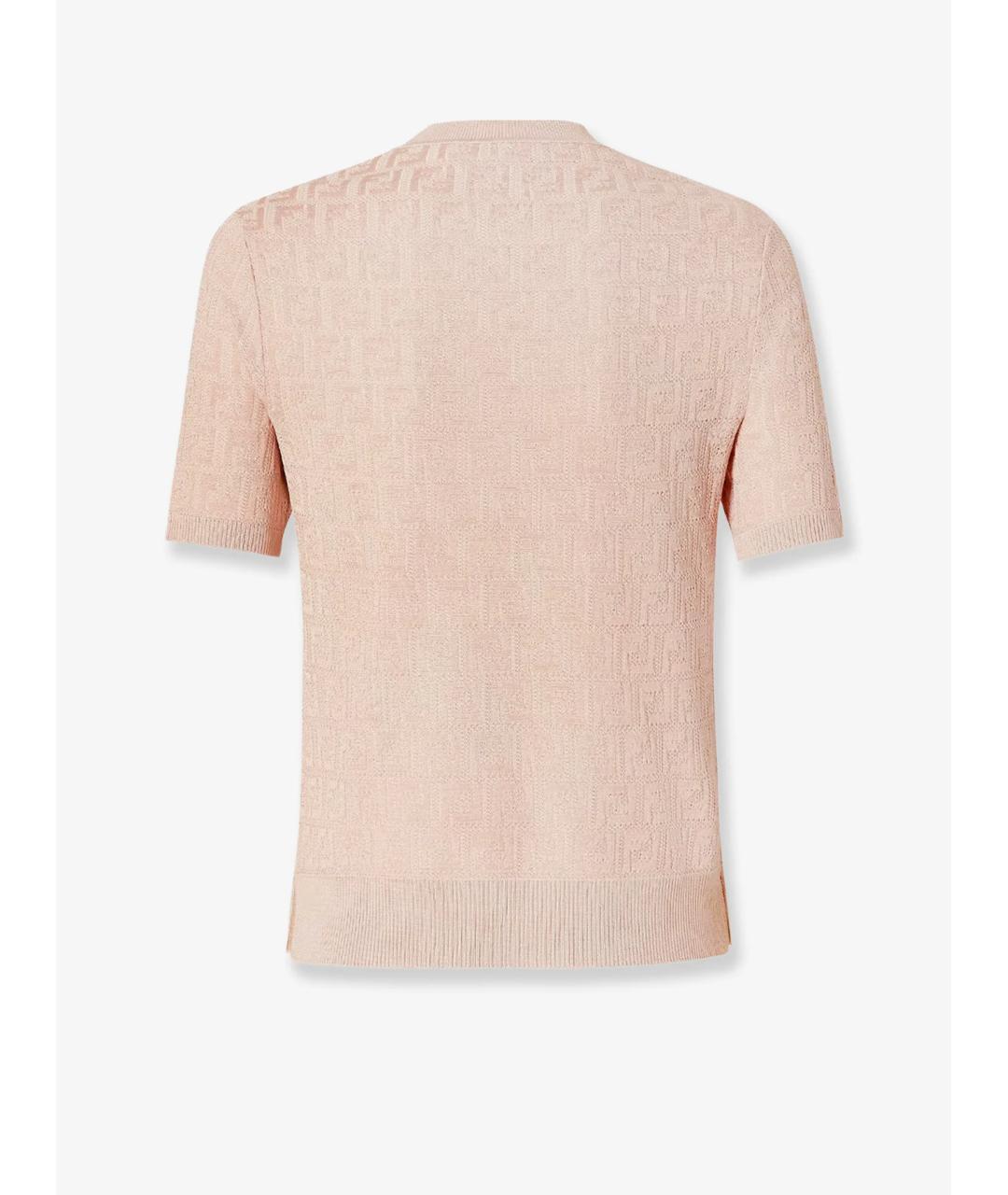 FENDI Розовый джемпер / свитер, фото 2