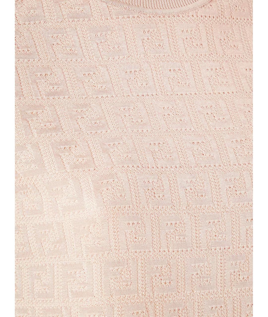FENDI Розовый джемпер / свитер, фото 3