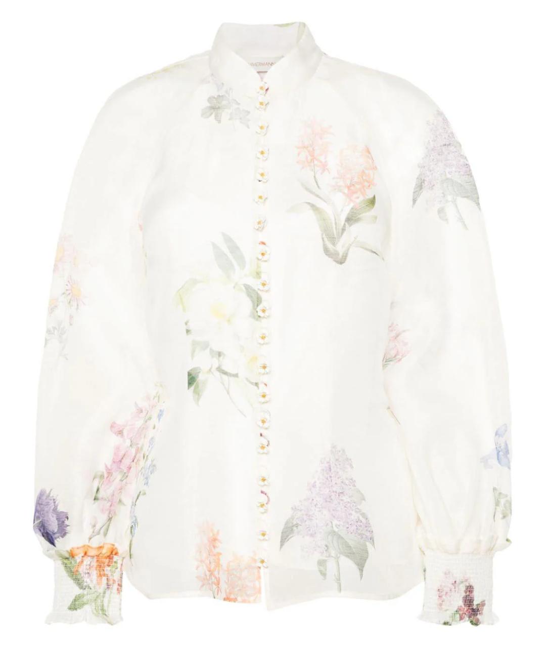 ZIMMERMANN Белая блузы, фото 1