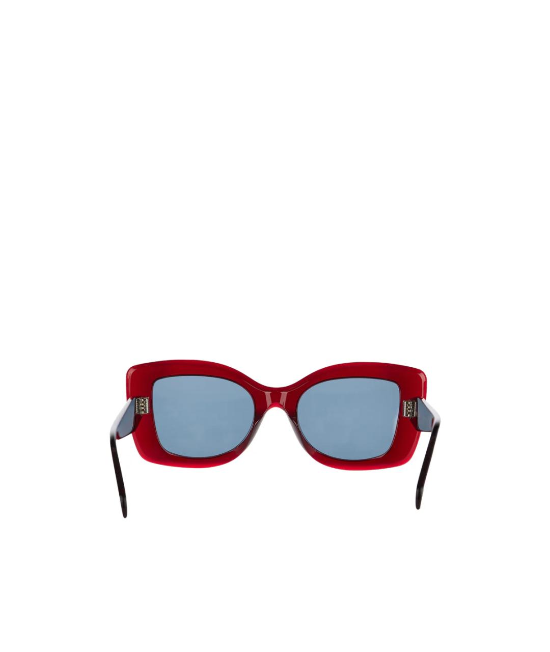 CELINE Бордовые солнцезащитные очки, фото 3