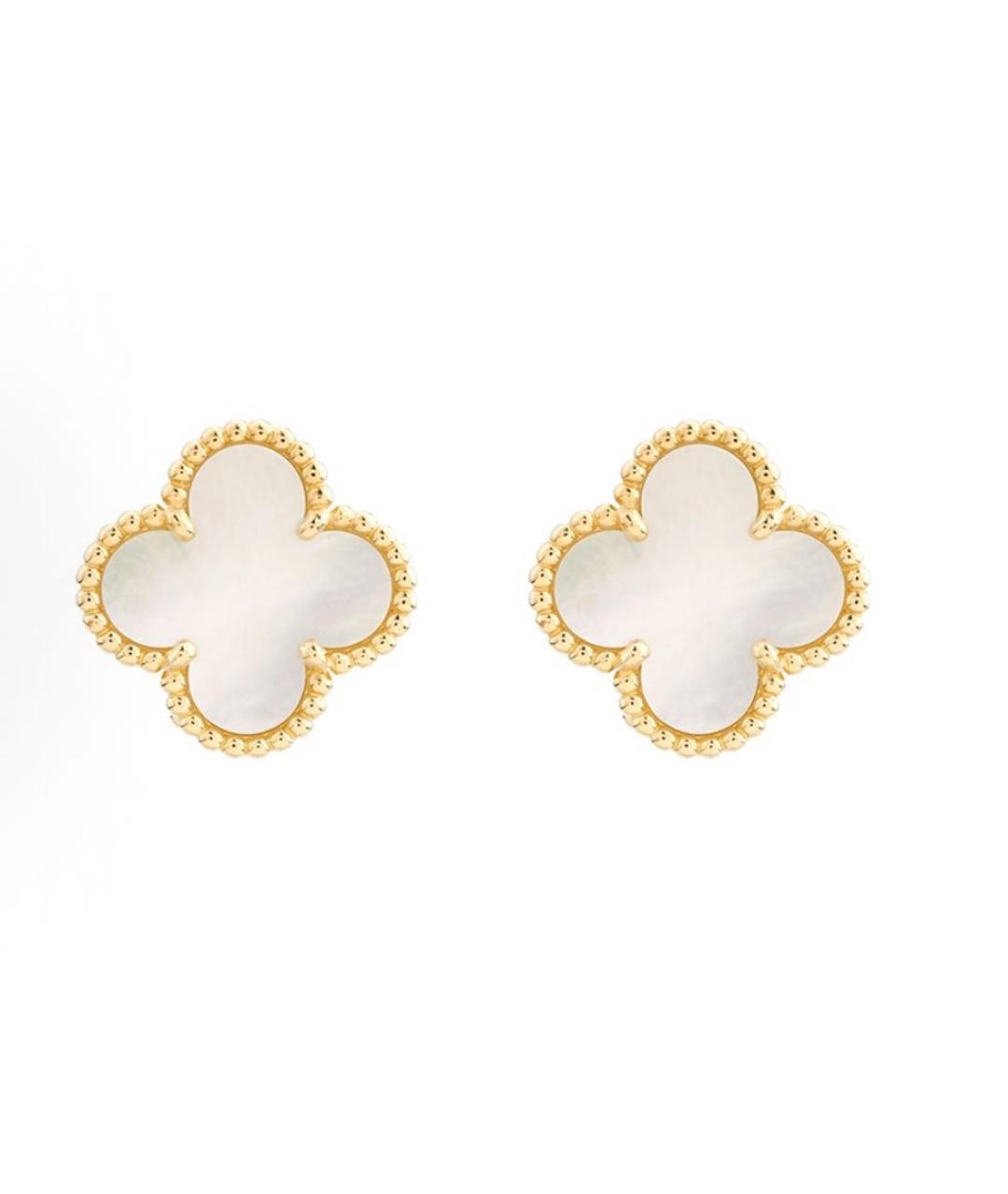 VAN CLEEF & ARPELS Золотые серьги из желтого золота, фото 5