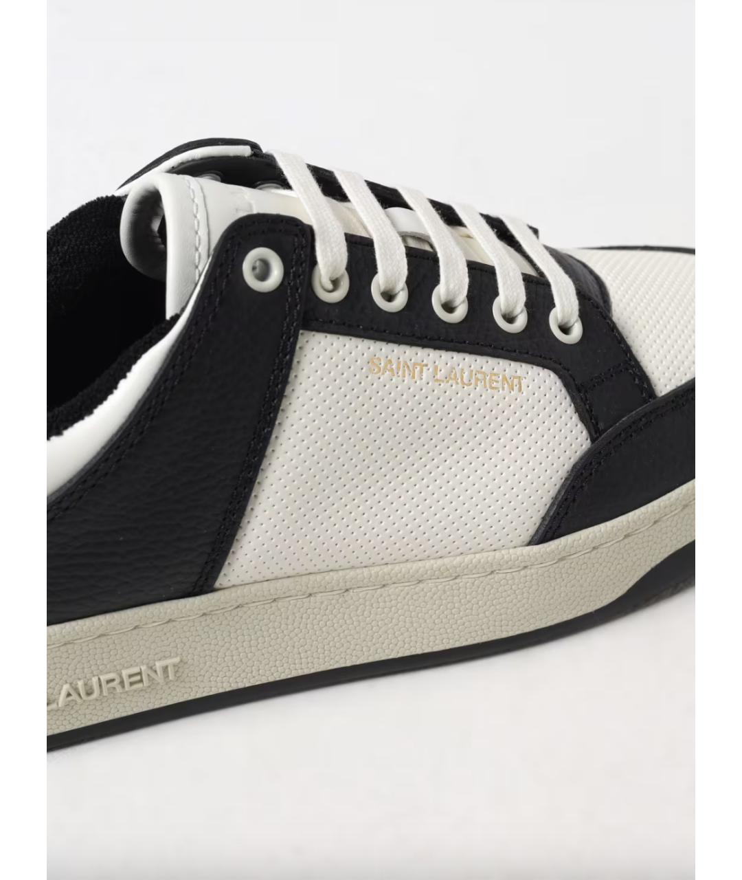 SAINT LAURENT Мульти кожаные кеды, фото 4