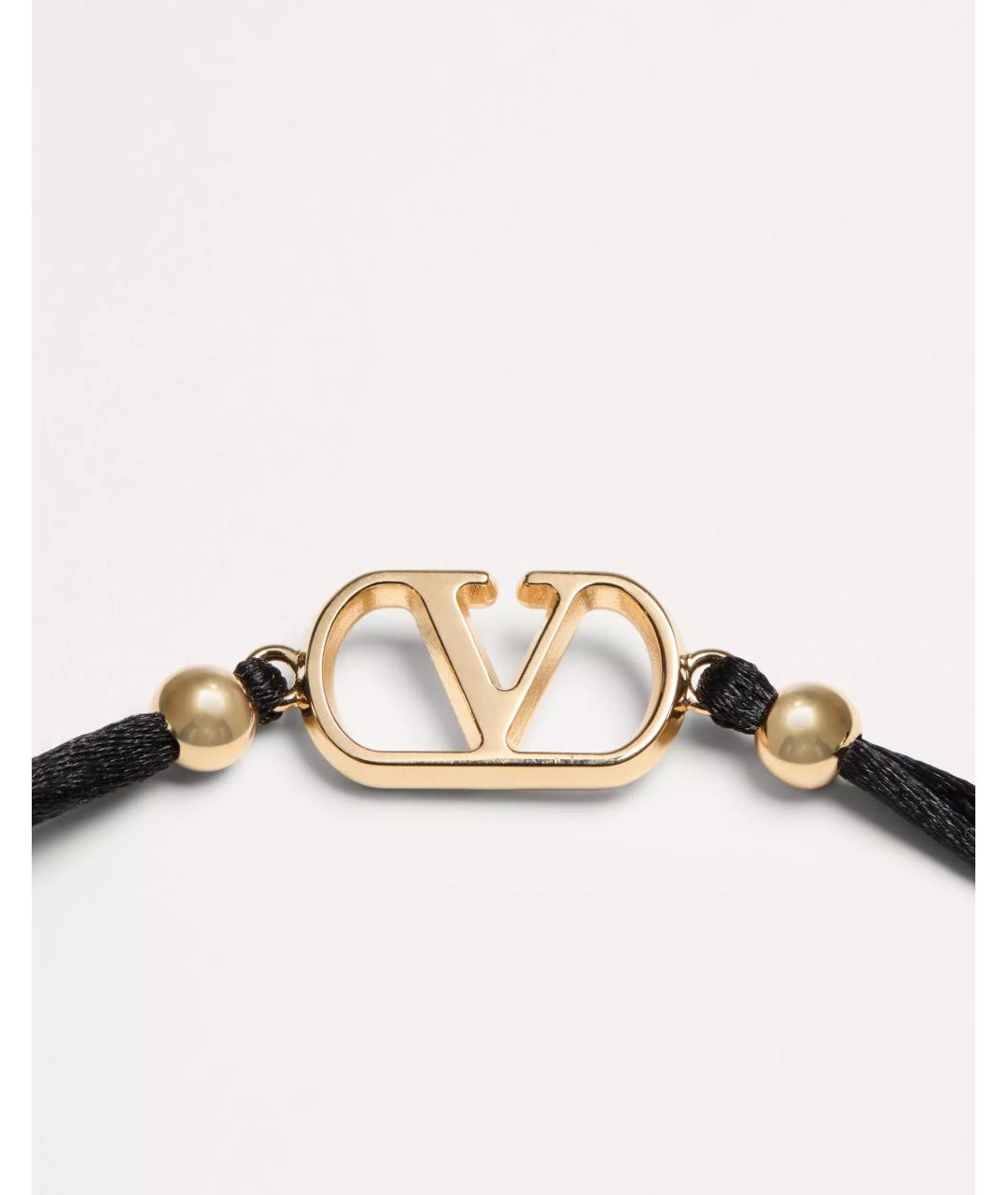 VALENTINO Черный браслет, фото 3