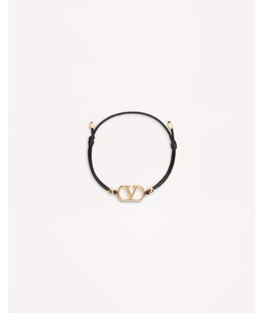 VALENTINO Черный браслет, фото 4