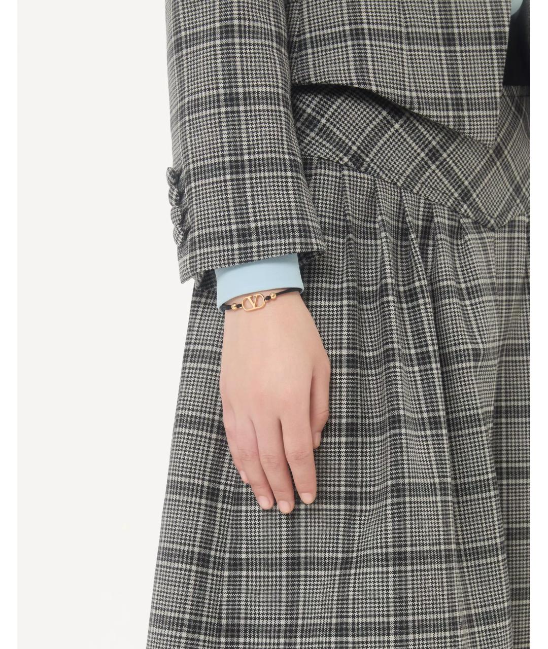 VALENTINO Черный браслет, фото 2