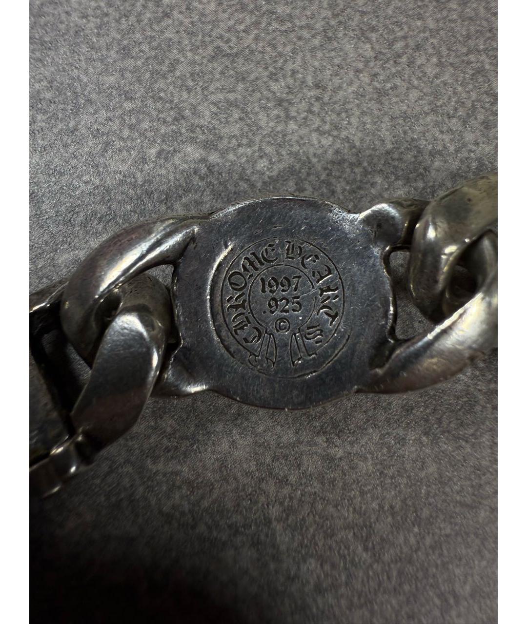 CHROME HEARTS Серебрянный серебряный браслет, фото 4