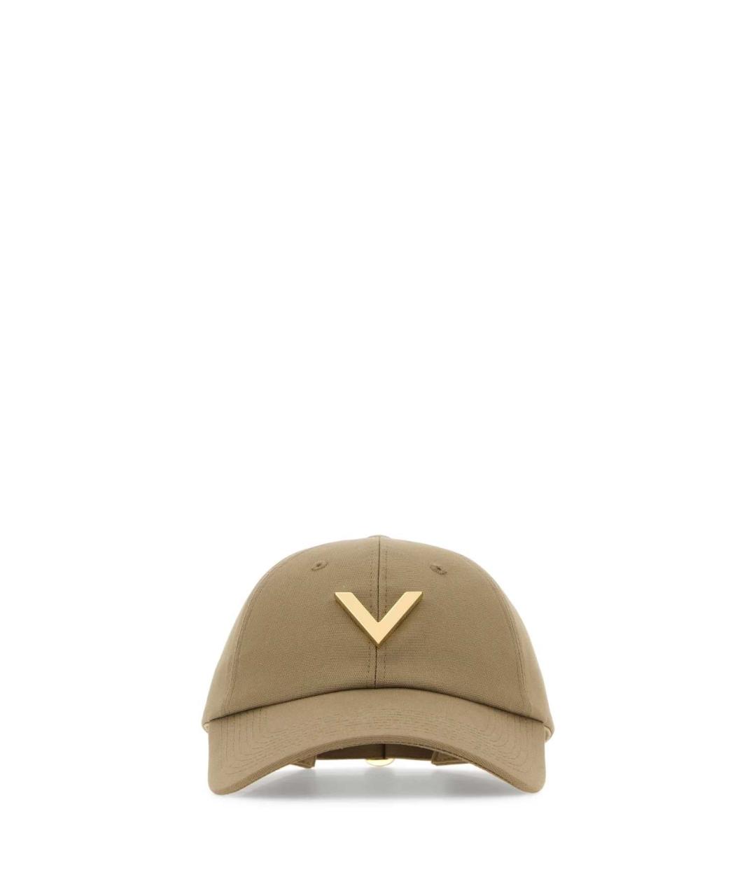 VALENTINO Бежевая кепка, фото 1