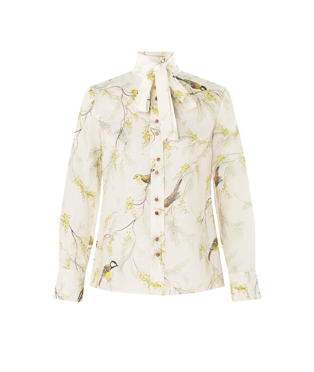 ZIMMERMANN Бежевая блузы, фото 5