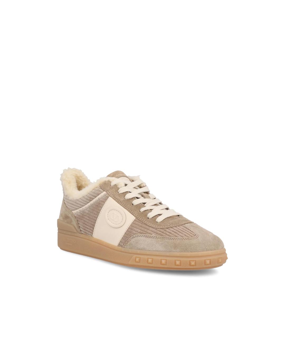 VALENTINO Бежевые кеды, фото 2