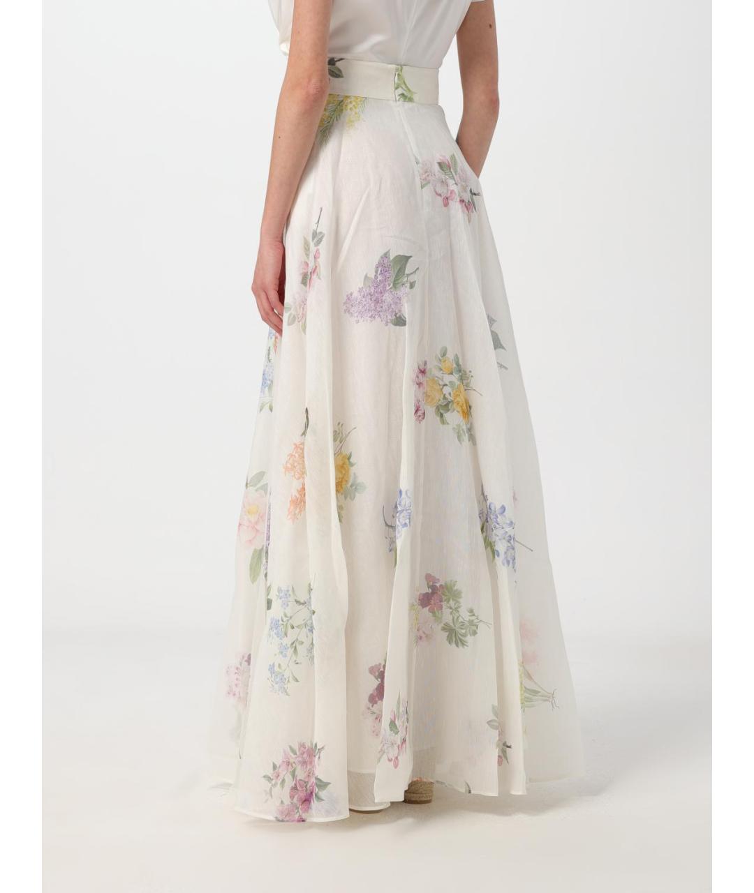 ZIMMERMANN Белая юбка макси, фото 3