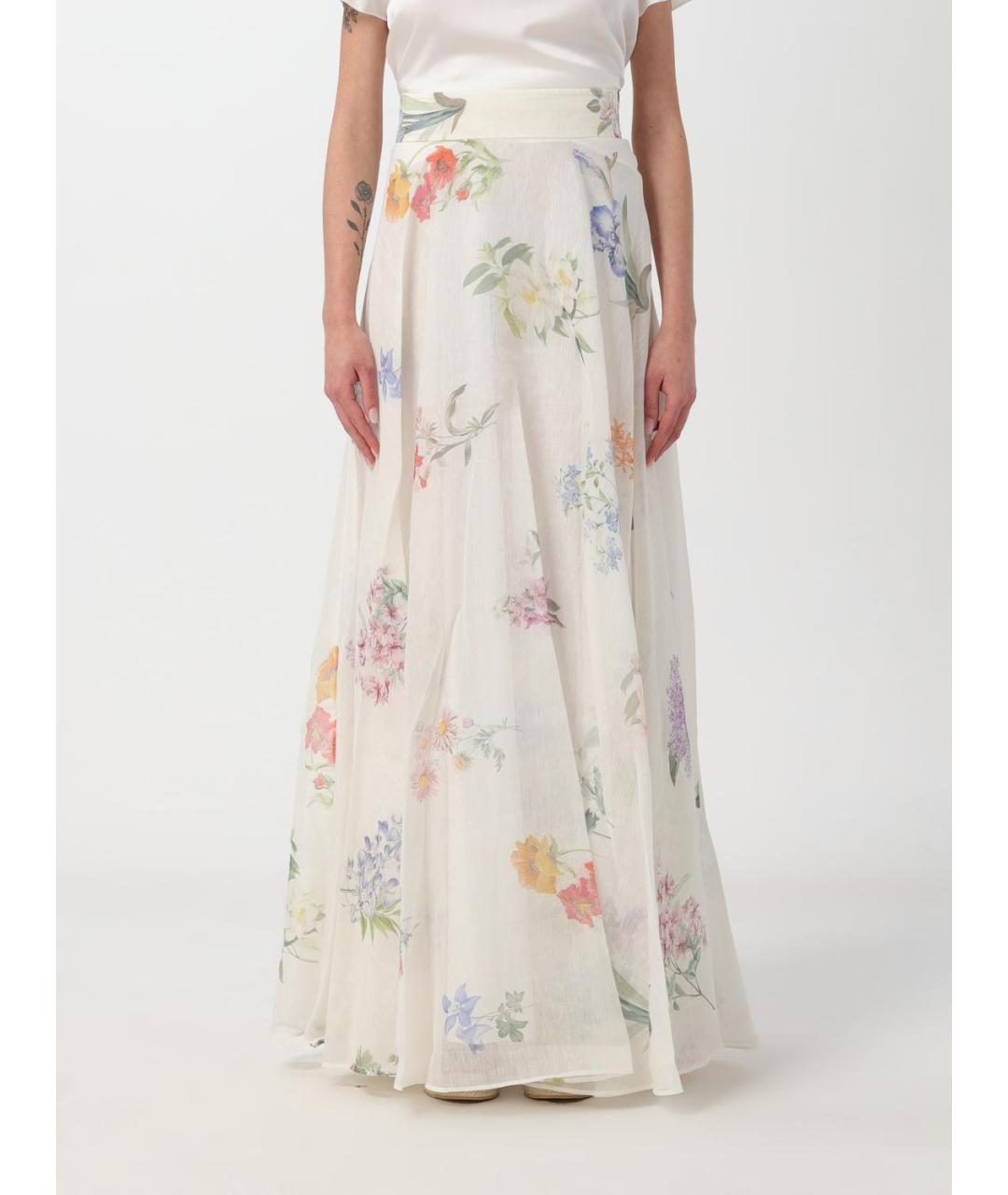 ZIMMERMANN Белая юбка макси, фото 2