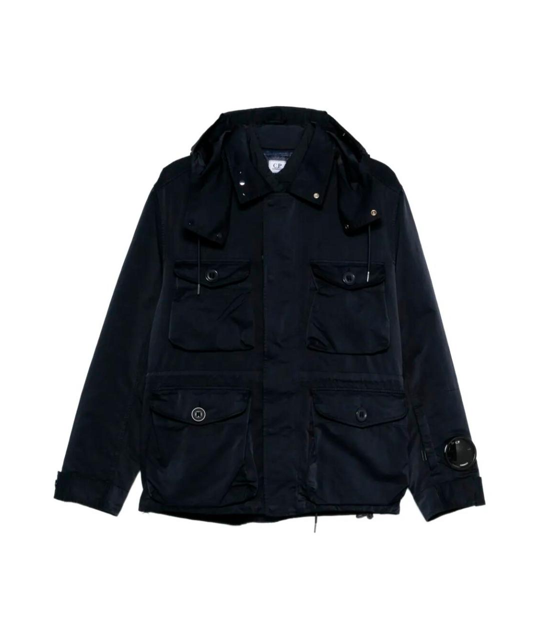 CP COMPANY Темно-синяя полиэстеровая куртка, фото 1