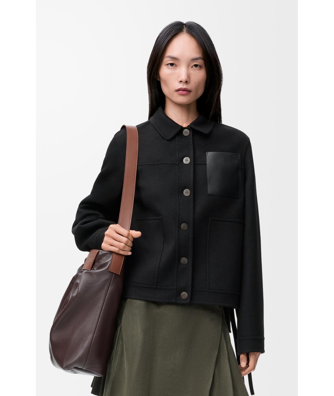 LOEWE Черный жакет/пиджак, фото 3