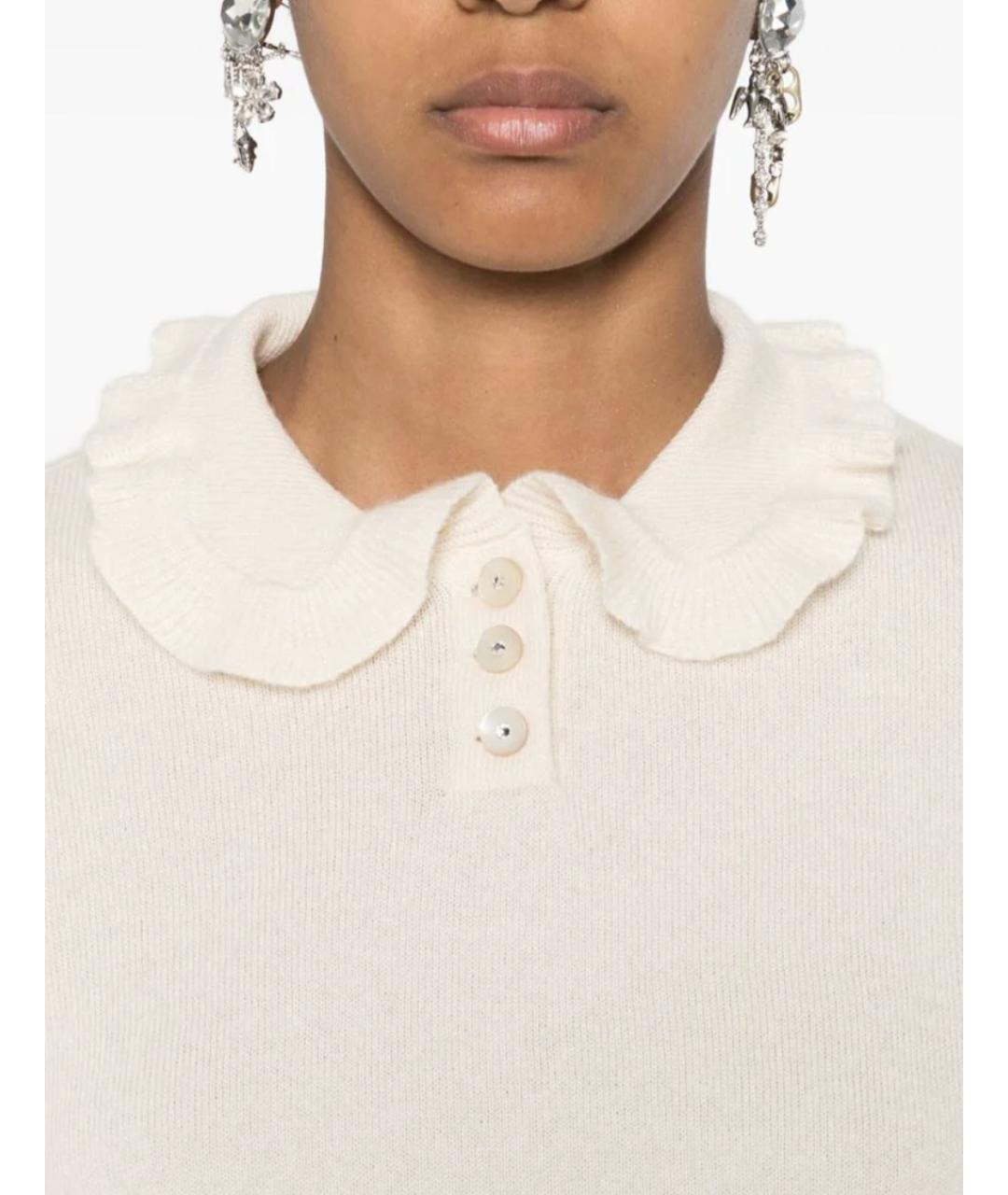 VALENTINO Бежевый джемпер / свитер, фото 5