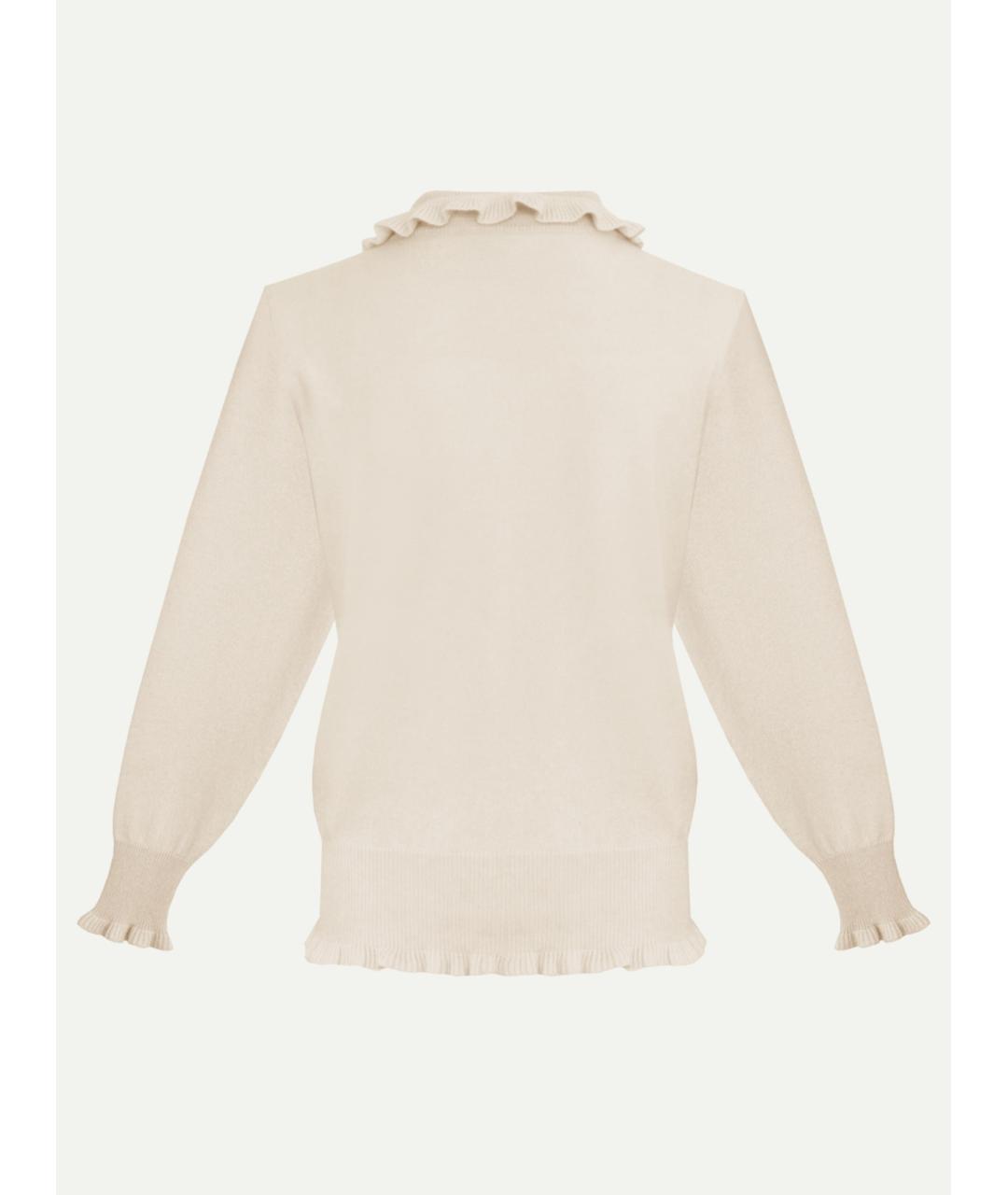 VALENTINO Бежевый джемпер / свитер, фото 2