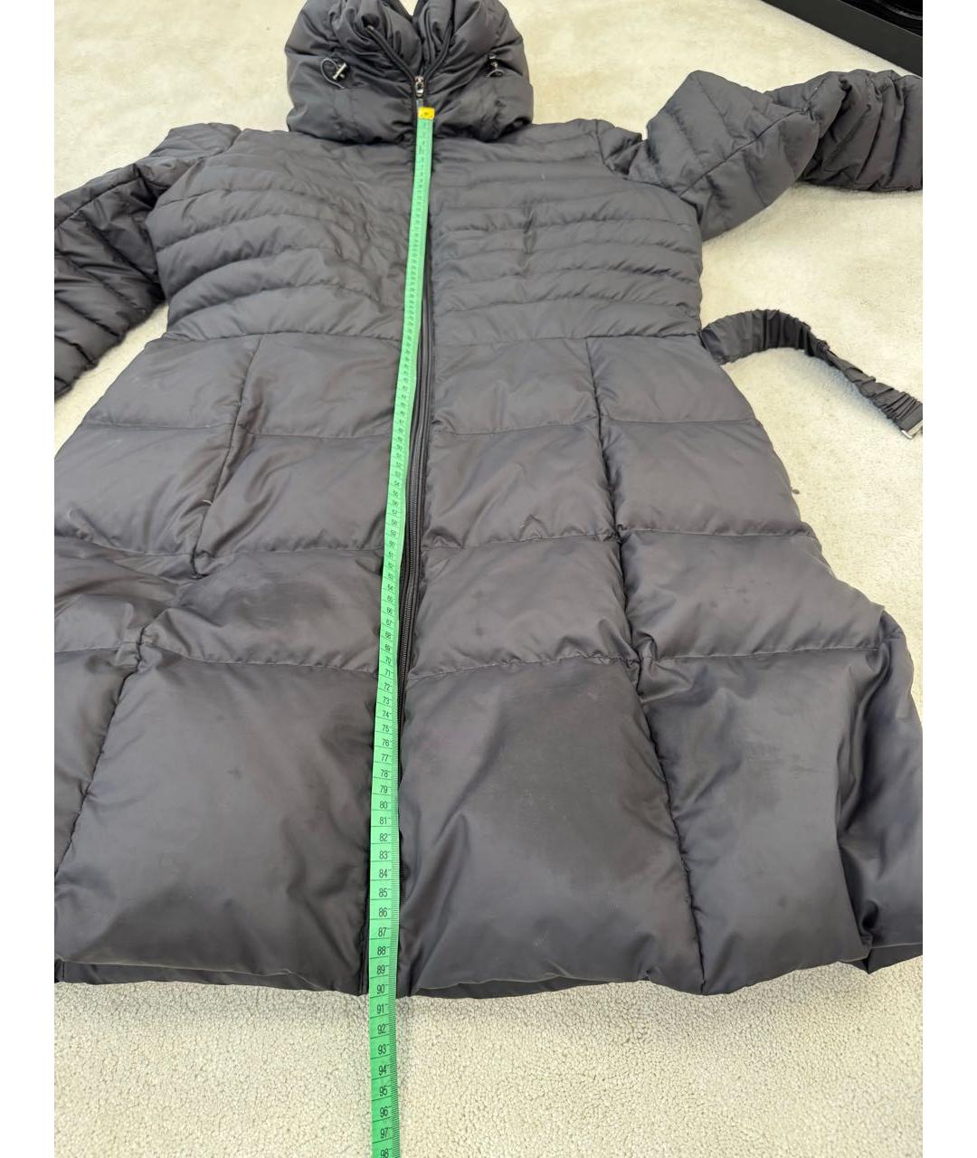MONCLER Серый пуховик, фото 8