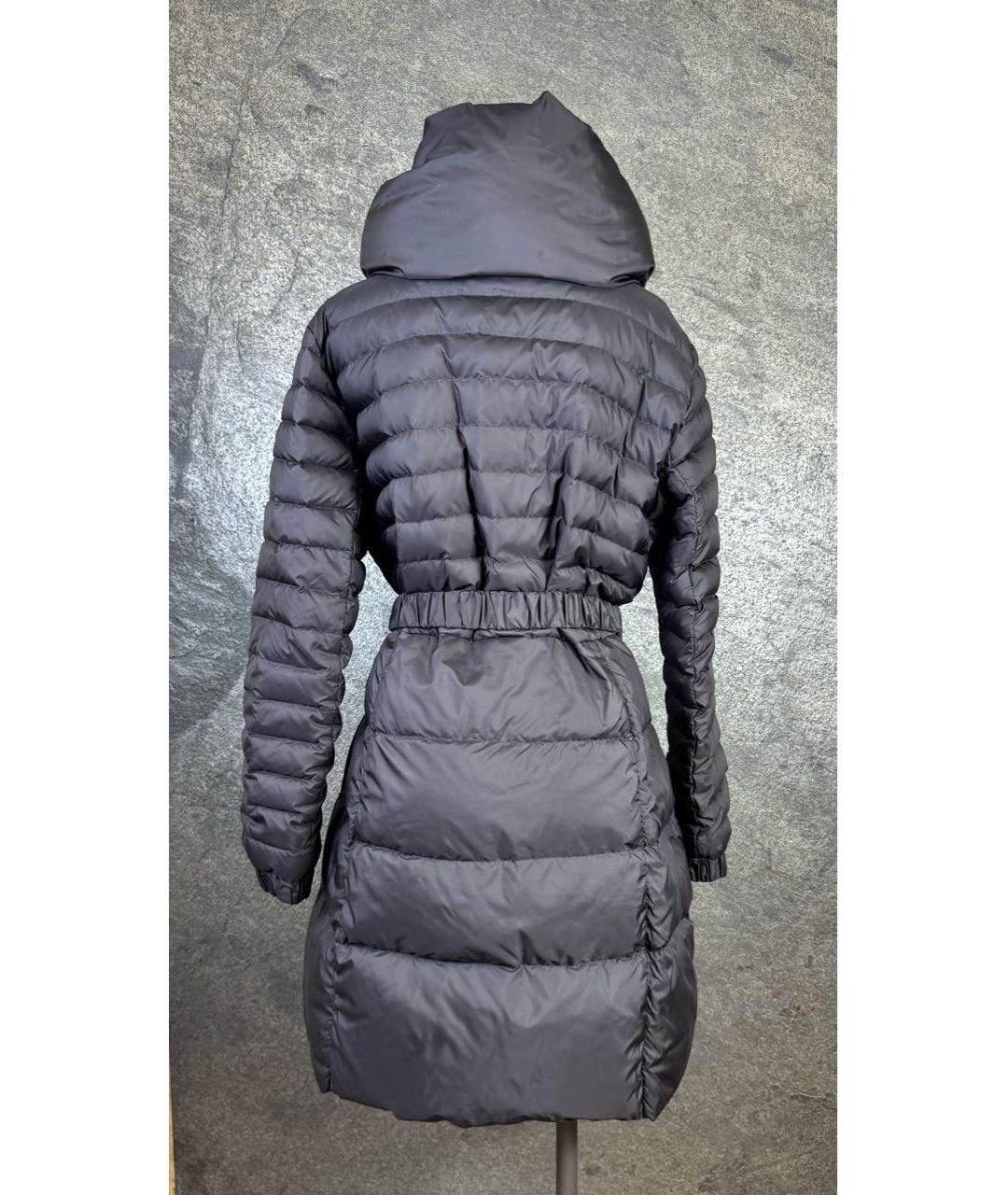 MONCLER Серый пуховик, фото 2