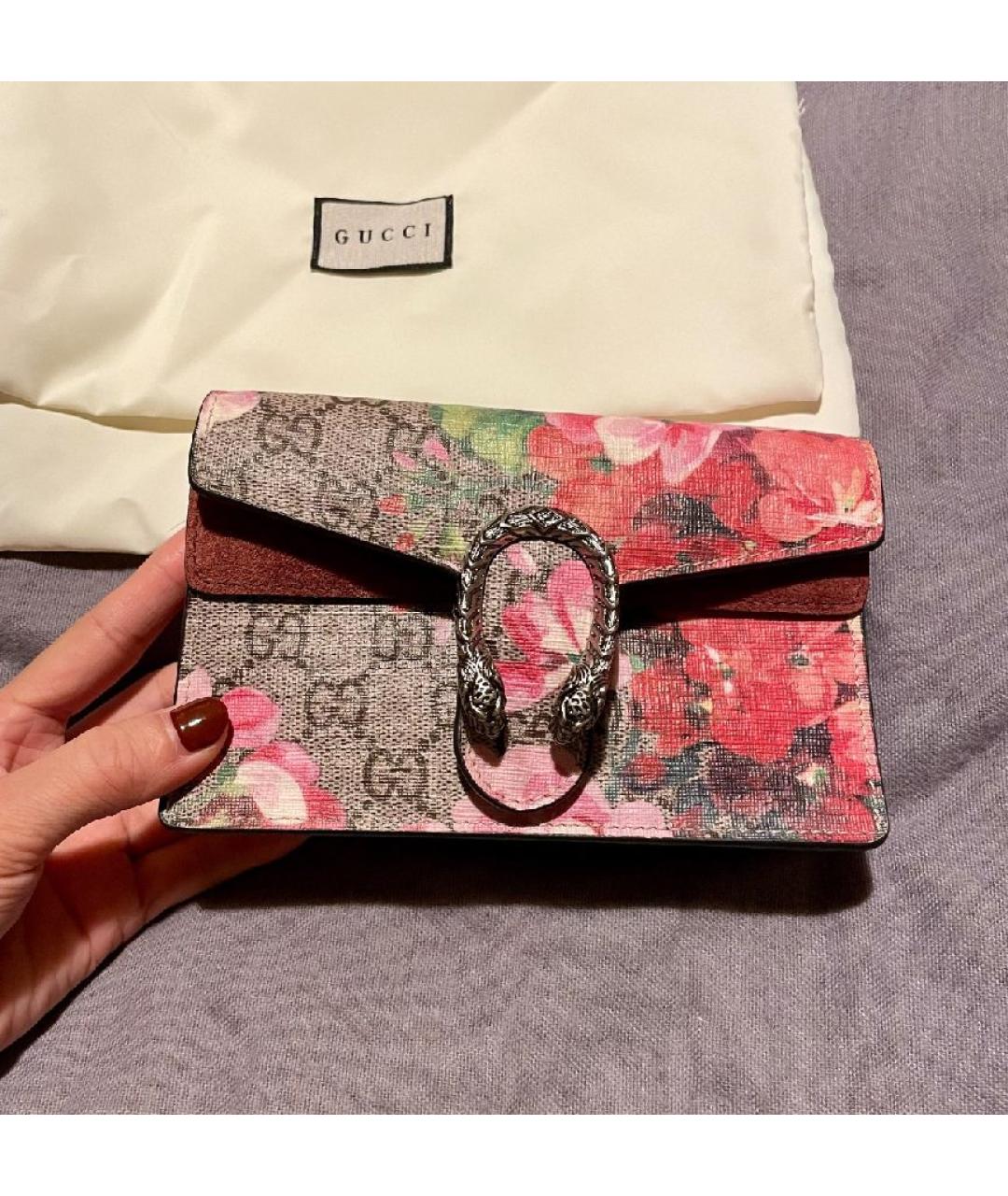 GUCCI Кожаная сумка через плечо, фото 6