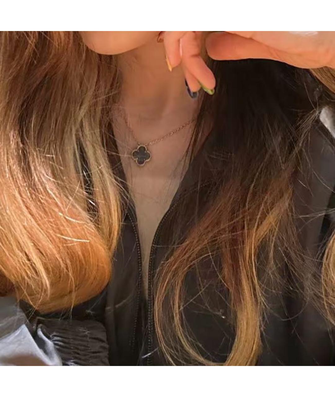 VAN CLEEF & ARPELS Антрацитовая цепочка из желтого золота, фото 5