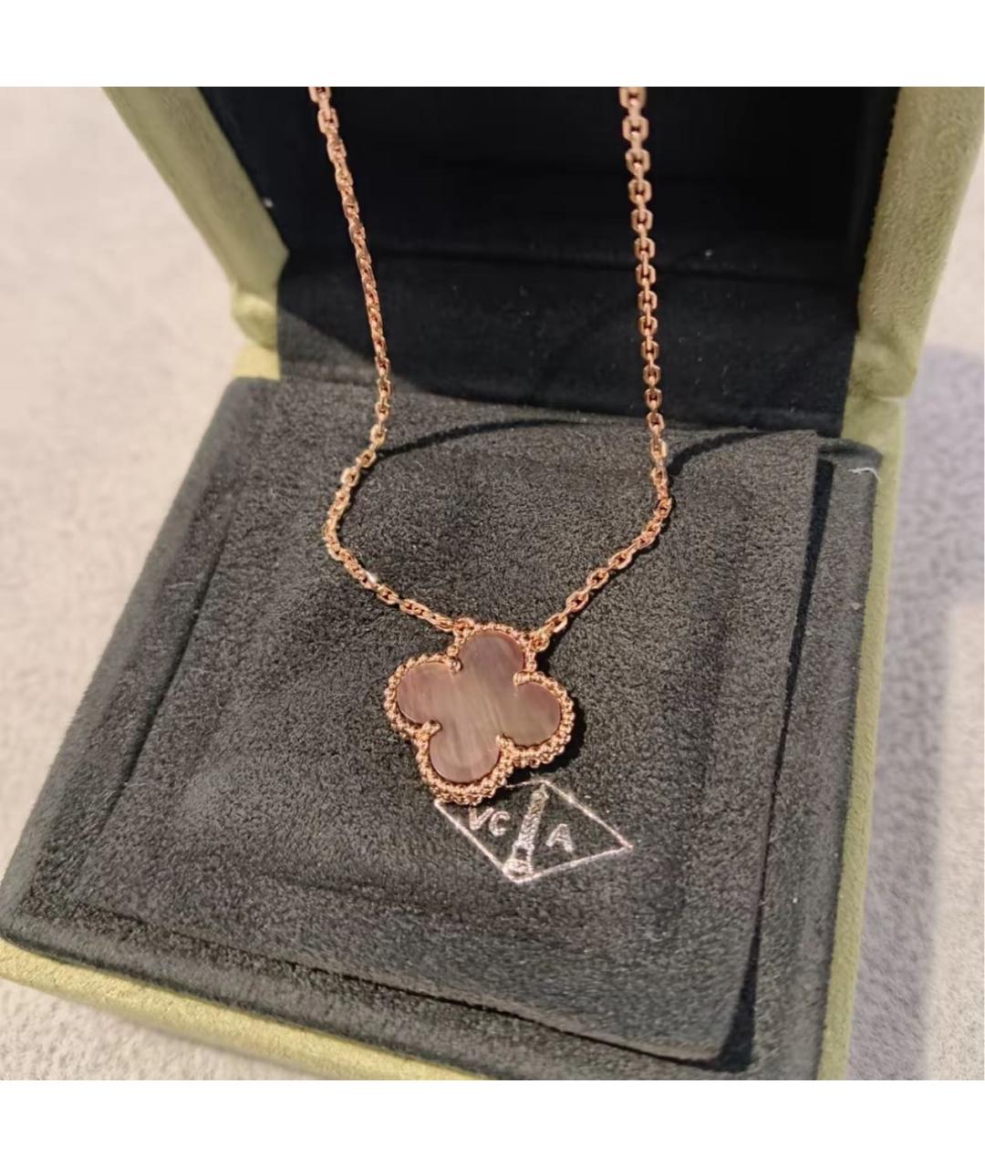 VAN CLEEF & ARPELS Антрацитовая цепочка из желтого золота, фото 2