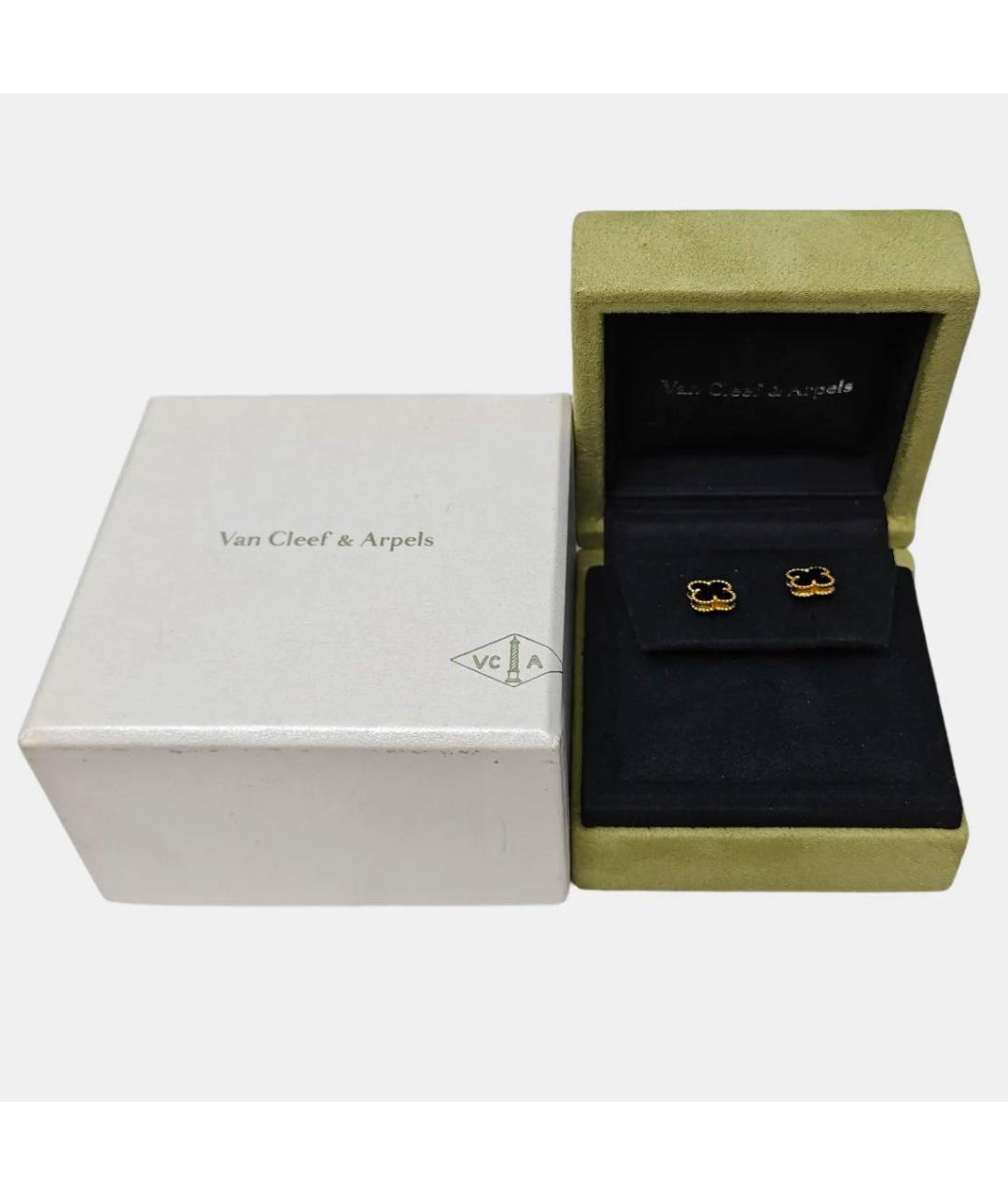 VAN CLEEF & ARPELS Черные серьги, фото 3