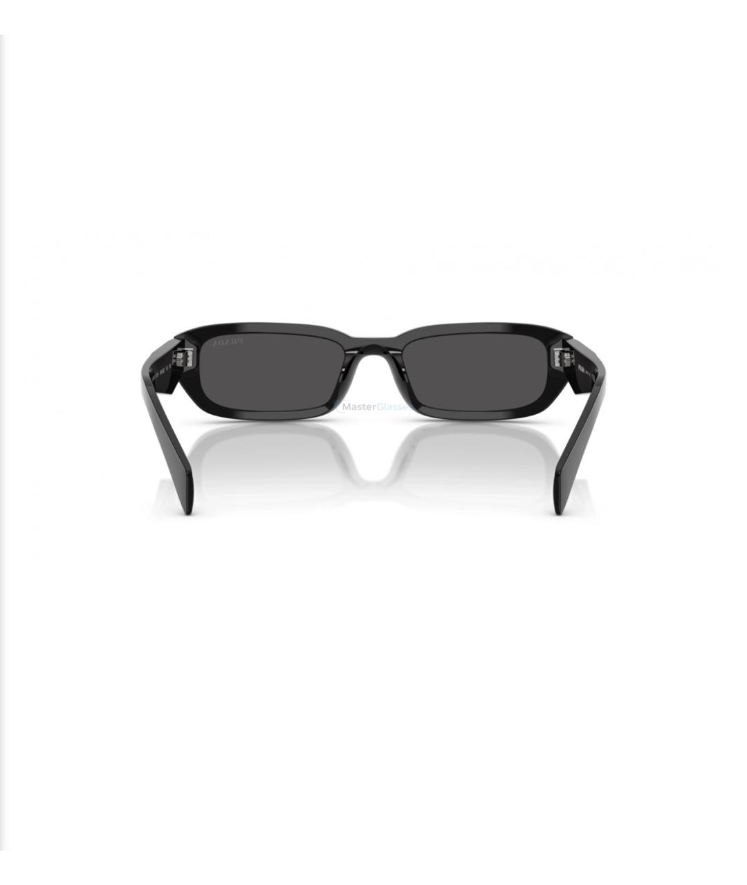 PRADA Черные пластиковые солнцезащитные очки, фото 5