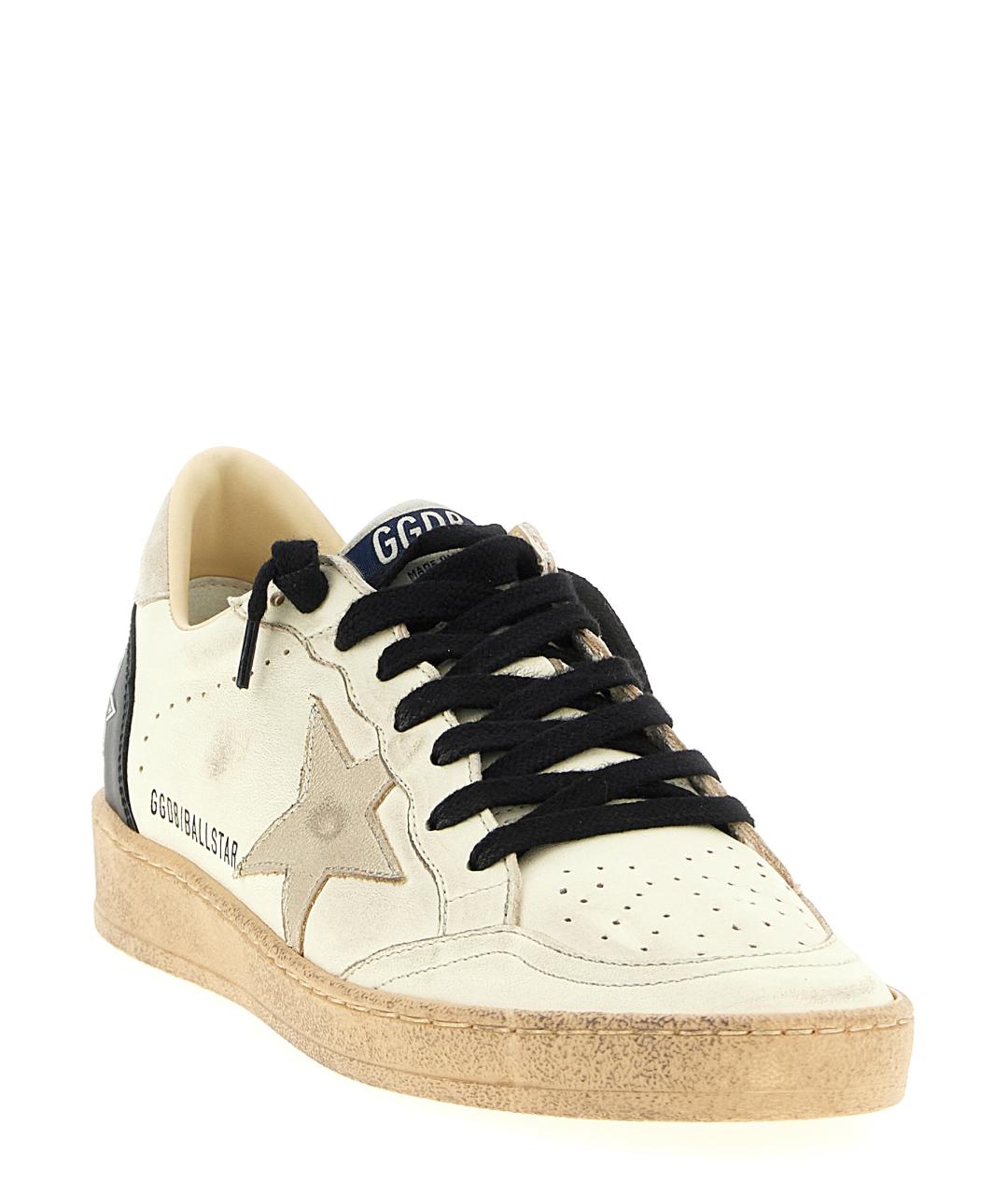 GOLDEN GOOSE DELUXE BRAND Мульти кожаные низкие кроссовки / кеды, фото 2