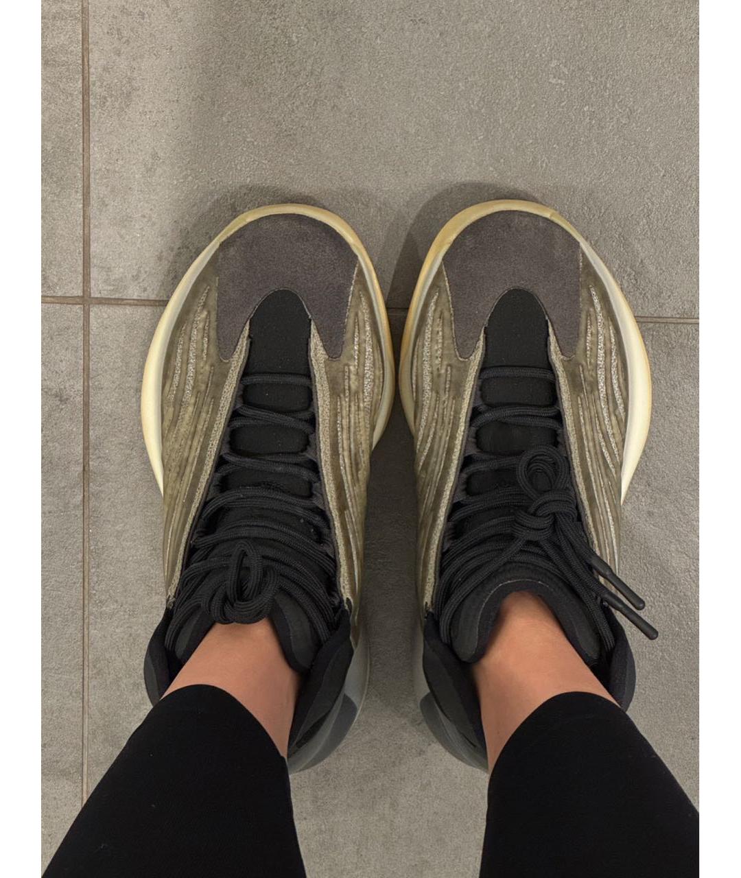 ADIDAS YEEZY Черные кроссовки, фото 2