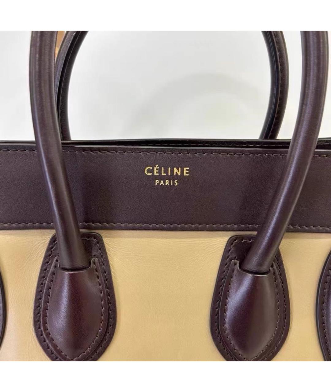CELINE Мульти кожаная сумка тоут, фото 7