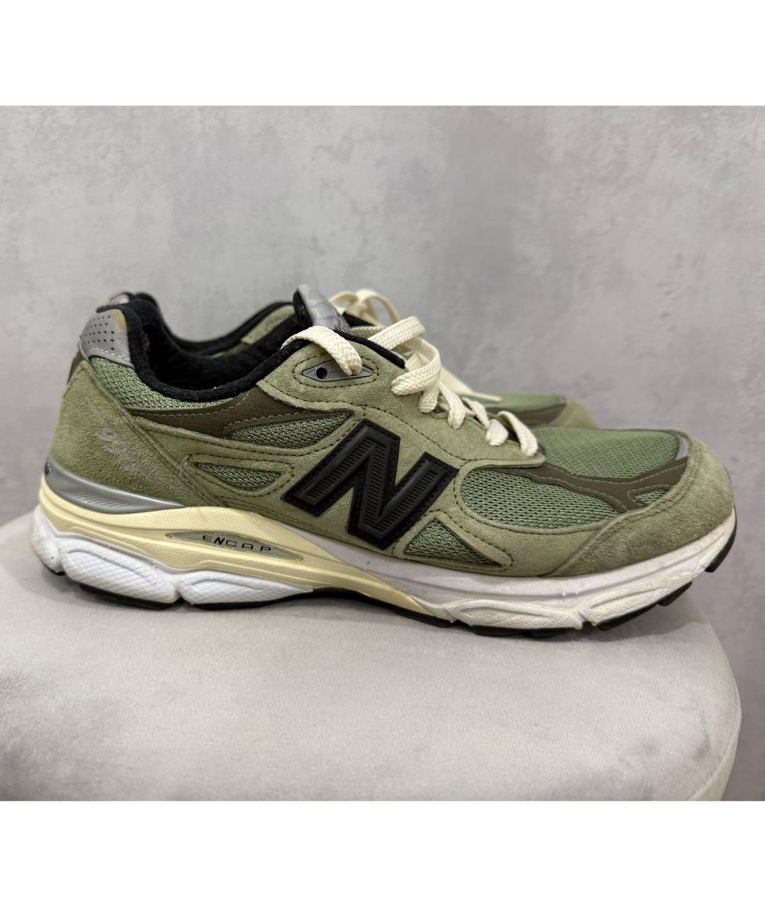 NEW BALANCE Хаки низкие кроссовки / кеды, фото 5